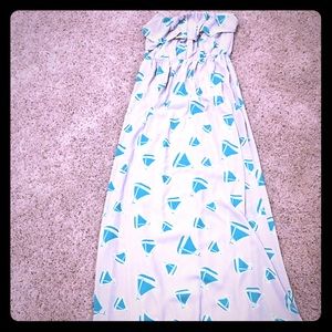 Strapless Maxi Dress